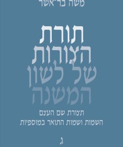 A Morphology of Mishnaic Hebrew: Nouns and Adjectives with Affixes (3–4)